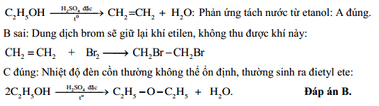 Chuyển Đổi Etanol Thành Etilen